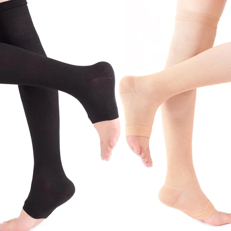 Compression Calf Sleeve - 1 Çift Ayak Bileği Diz Arası