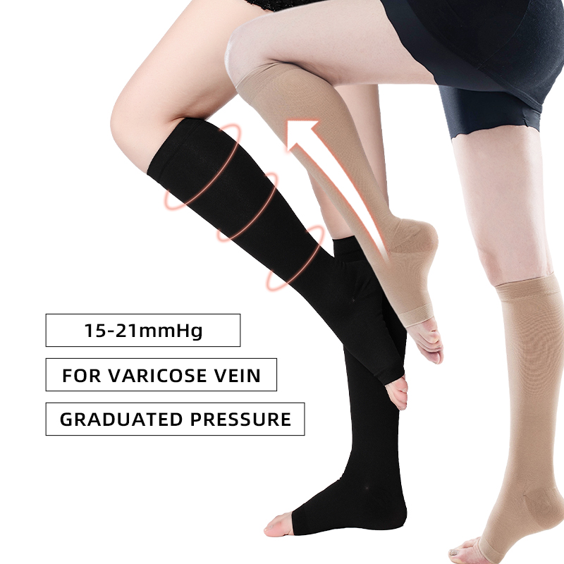 Compression Calf Sleeve - S-5XL 2 adet/çift tıbbi sıkıştırma buzağı