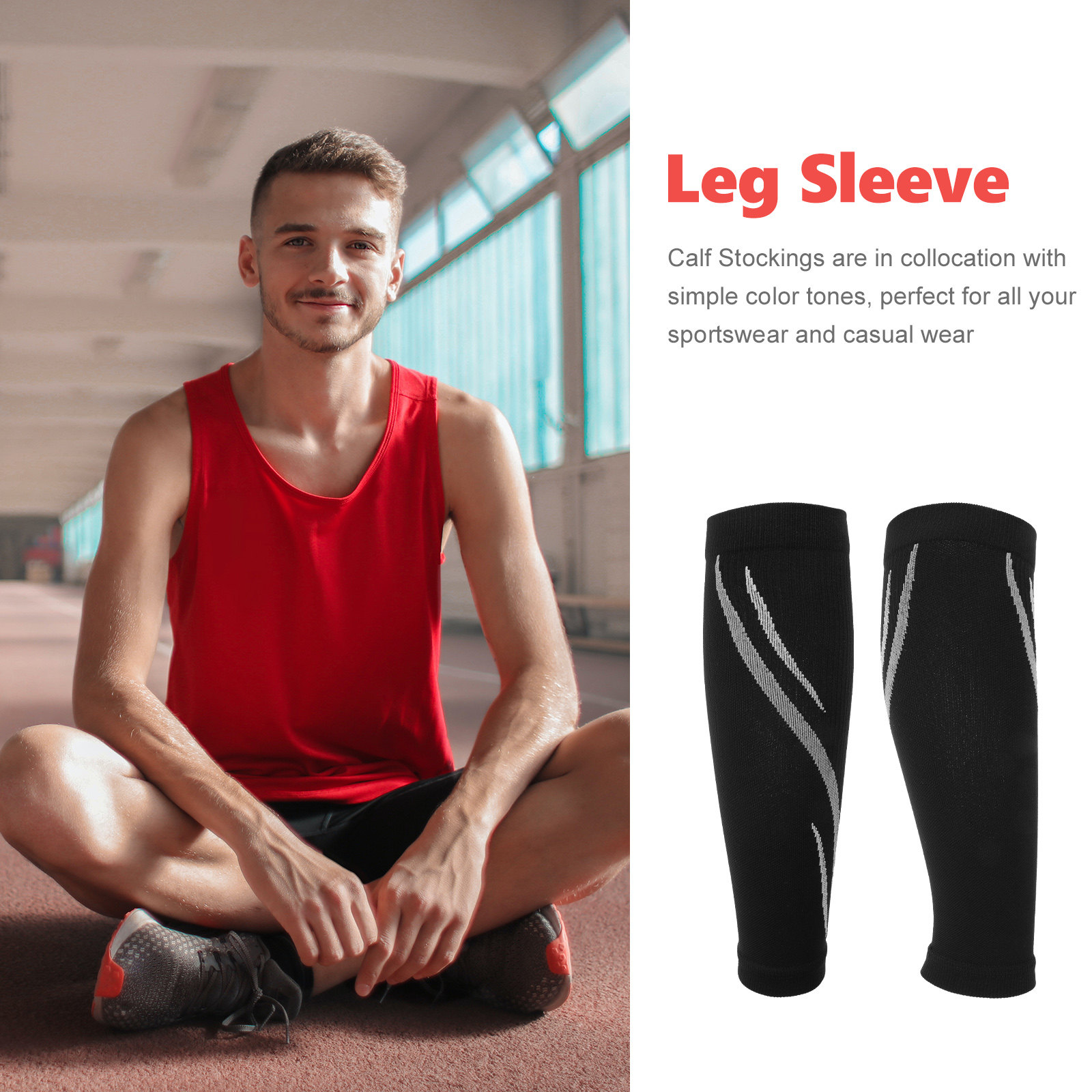 1 çift buzağı sıkıştırma kollu - Compression Calf Sleeve incelemesi ve fiyatı
