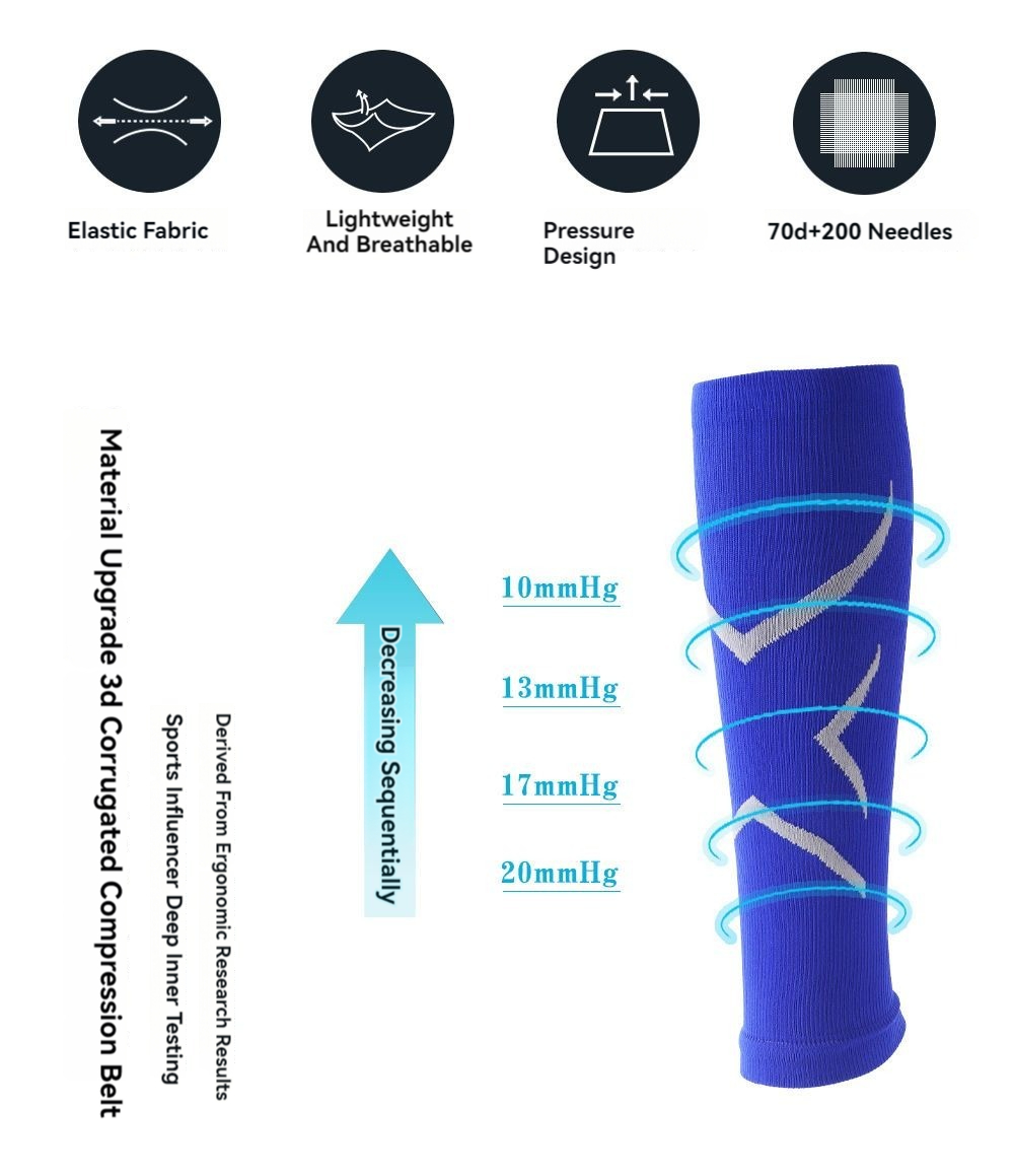1Pairs Unisex spor bacak kapak - Compression Calf Sleeve incelemesi ve fiyatı